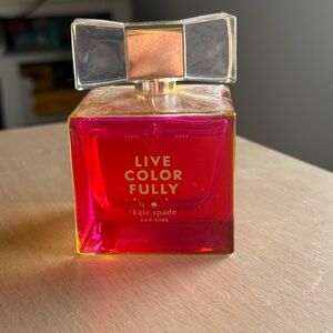 Kate Spade Live Colorfully Perfume - Red and Gold